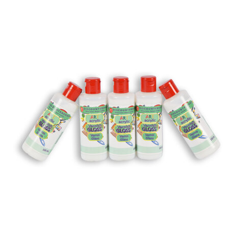 Discountershop 5 pieces | Varnis | 100ml | Acrylic varnish | hobby shop | 504g | Glossy varnish | transparent | 11.5cm*3.5cm Discountershop 5 pieces | Varnis | 100ml | Acrylic varnish | hobby shop | 504g | Glossy varnish | transparent | 11.5cm*3.5cm