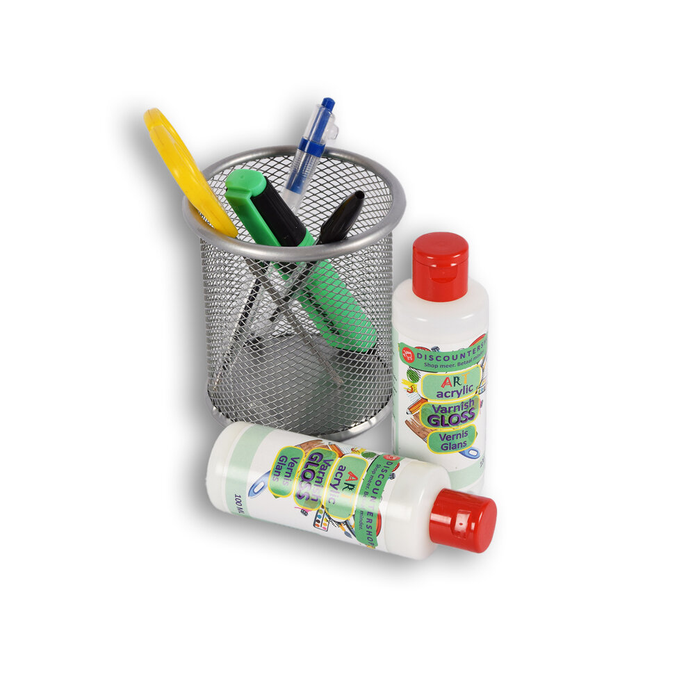 Discountershop 2 stuks | Varnish | 100 ml | Acrylvernis | hobbywinkel | 196 g | Glanzende vernis | transparent | 11.5cm*3.5cm Discountershop 2 stuks | Varnish | 100 ml | Acrylvernis | hobbywinkel | 196 g | Glanzende vernis | transparent | 11.5cm*3.5cm