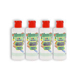 Discountershop 4 stuks | Varnish | 100 ml | Acrylvernis | hobbywinkel | 394g | Glanzende vernis | transparent | 11.5cm*3.5cm