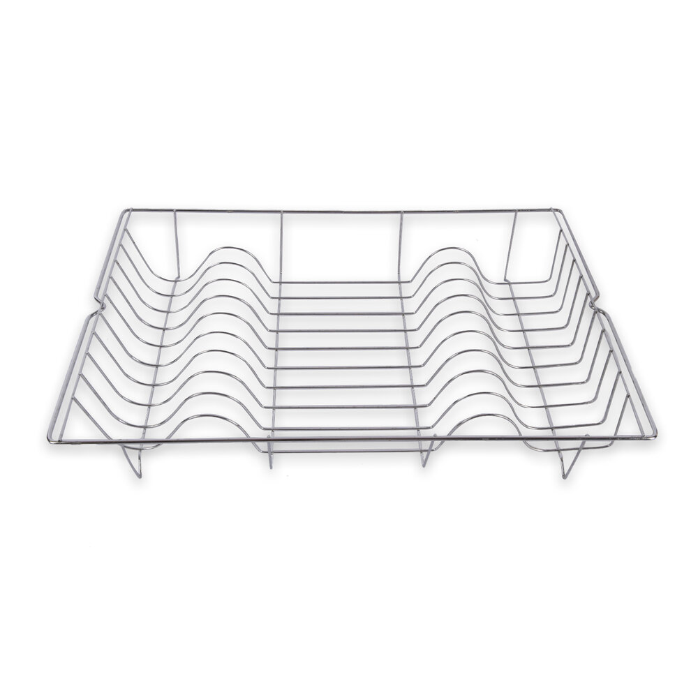 Merkloos Drainer | metal | Silver | suitable for all your dishes | 48cm*30cm*7.5cm Merkloos Drainer | metal | Silver | suitable for all your dishes | 48cm*30cm*7.5cm