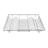 Merkloos Drainer | metal | Silver | suitable for all your dishes | 48cm*30cm*7.5cm