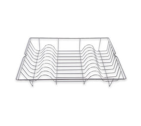Merkloos Afdruiprek | metaal | Zilver | geschikt voor uw gehele vaat | 48cm*30cm*7.5cm Merkloos Afdruiprek | metaal | Zilver | geschikt voor uw gehele vaat | 48cm*30cm*7.5cm