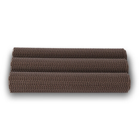 Discountershop Non-slip mat | Kitchen drawers | 306g | Rubber anti-slip mat | 3 Pieces | Brown | 150cm*30cm Discountershop Non-slip mat | Kitchen drawers | 306g | Rubber anti-slip mat | 3 Pieces | Brown | 150cm*30cm