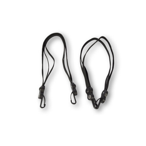 Discountershop 2x Universele Zwarte Draagriemen voor e-bikes 26-28 inch - Snelbinder Elastiek met 2 Haken Discountershop 2x Universele Zwarte Draagriemen voor e-bikes 26-28 inch - Snelbinder Elastiek met 2 Haken