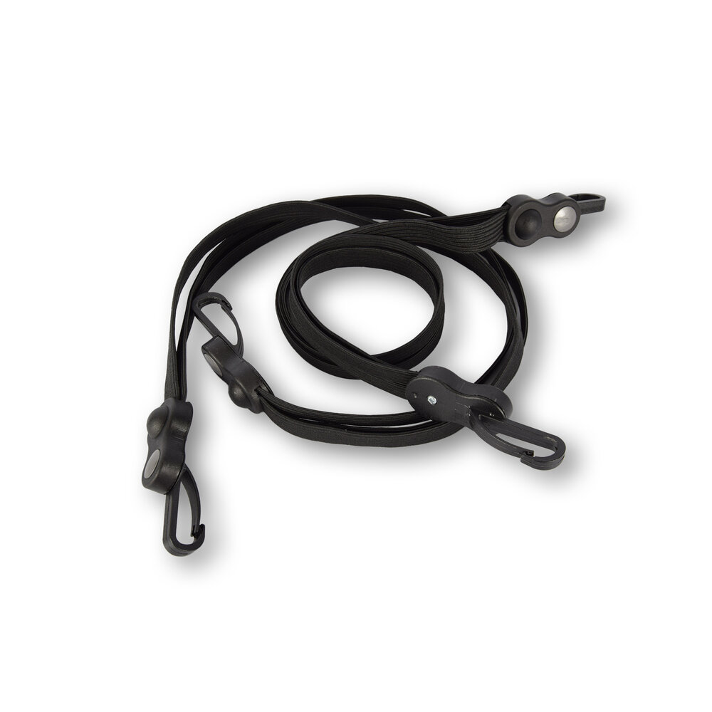 Discountershop 2x Universele Zwarte Draagriemen voor e-bikes 26-28 inch - Snelbinder Elastiek met 2 Haken Discountershop 2x Universele Zwarte Draagriemen voor e-bikes 26-28 inch - Snelbinder Elastiek met 2 Haken