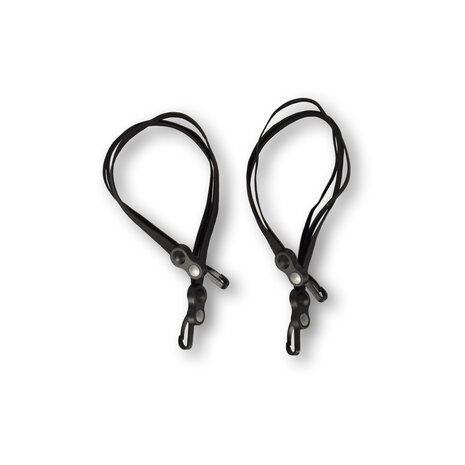 Discountershop 2x Universal Black Luggage Straps for e-bikes 26-28 inch - Bungee Elastic with 2 Hooks Discountershop 2x Universal Black Luggage Straps for e-bikes 26-28 inch - Bungee Elastic with 2 Hooks