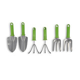 Discountershop Tuingereedschap | Schoffel | 3-delig | roestvrij staal | Tuinieren | 448g | Tuinonderhoud | Tuingereedschap set | Tuinspullen | 37 x 6 x 13 cm Discountershop Tuingereedschap | Schoffel | 3-delig | roestvrij staal | Tuinieren | 448g | Tuinonderhoud | Tuingereedschap set | Tuinspullen | 37 x 6 x 13 cm