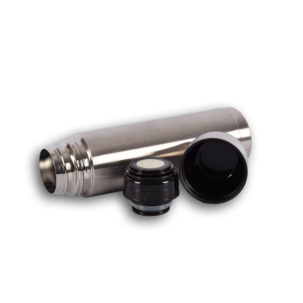 Merkloos Lekdichte RVS Thermosfles - 750 ml - Diameter 7 cm - Houdt Dranken Lang Warm of Koud - Ideaal voor Koffie, Thee & Water - 28cmx26cm Merkloos Lekdichte RVS Thermosfles - 750 ml - Diameter 7 cm - Houdt Dranken Lang Warm of Koud - Ideaal voor Koffie, Thee & Water - 28cmx26cm