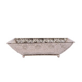 Discountershop Elegant Jewelry Boxes for all your Jewelry - Silver Storage Box - 17x6x28cm Discountershop Elegant Jewelry Boxes for all your Jewelry - Silver Storage Box - 17x6x28cm