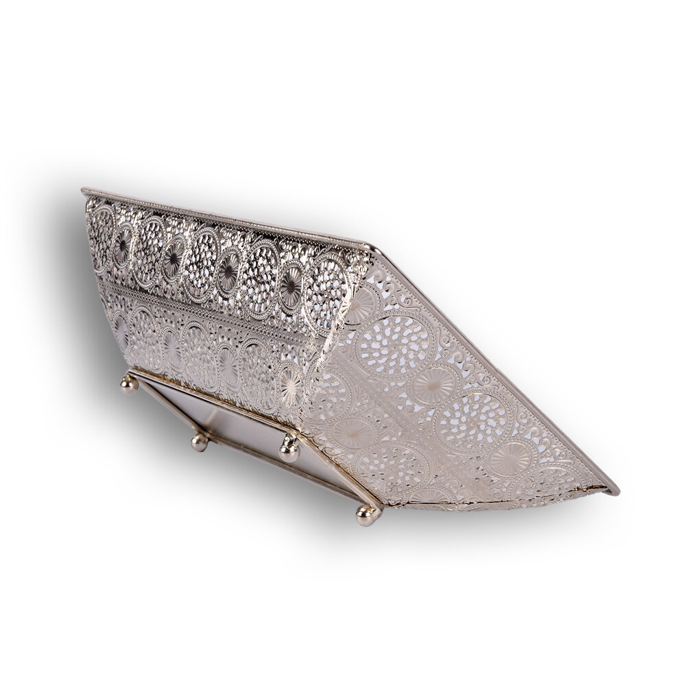 Discountershop Elegante Sieradendoosjes voor al je Juwelen - Zilveren Opbergdoos - 17x6x28cm Discountershop Elegante Sieradendoosjes voor al je Juwelen - Zilveren Opbergdoos - 17x6x28cm