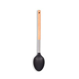 Alpina Durable Duo of Brown/Black Server | Wooden Grip | Multifunctional Kitchen Utensil