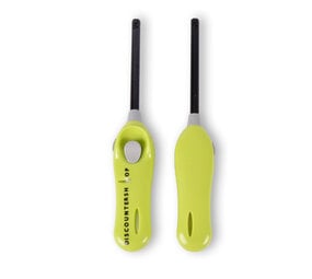 Merkloos High-Quality Package of 2x Green Refillable BBQ Lighters, Each 26 cm, With Child Protection. Merkloos High-Quality Package of 2x Green Refillable BBQ Lighters, Each 26 cm, With Child Protection.