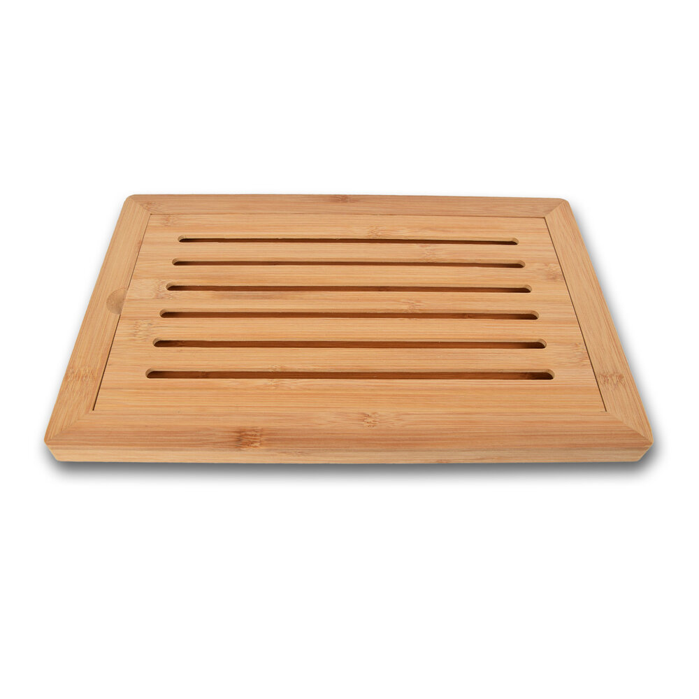 Discountershop Broodplank | houten broodplank | licht bruin | 553g | Bamboo | 38cm*2cm*2cm Discountershop Broodplank | houten broodplank | licht bruin | 553g | Bamboo | 38cm*2cm*2cm