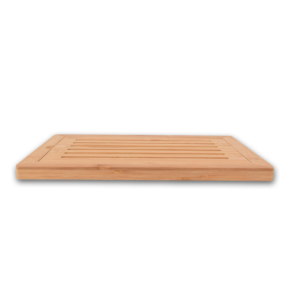Discountershop Breadboard | wooden bread board | light brown | 553g | Bamboo | 38cm*2cm*2cm
