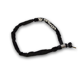 Discountershop Chain lock | bicycle chain lock | black | Bicycle lock | 645g | Bicycle locks | incl. 2 keys | 1.2m*6cm Discountershop Chain lock | bicycle chain lock | black | Bicycle lock | 645g | Bicycle locks | incl. 2 keys | 1.2m*6cm