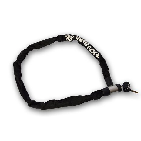 Discountershop Kettingslot | kettingslot fiets | zwart | Fietsslot | 645g | Fietssloten | incl. 2sleuters | 1.2m*6cm Discountershop Kettingslot | kettingslot fiets | zwart | Fietsslot | 645g | Fietssloten | incl. 2sleuters | 1.2m*6cm