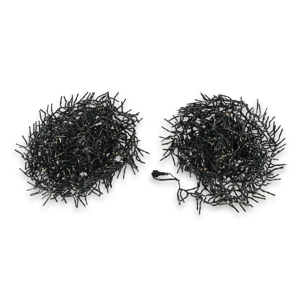 Discountershop Kerstverlichting | Sfeerverlichting | extra warm wit | Koppelbare | 31 V | led sfeerverlichting | groen | 5.50 meters