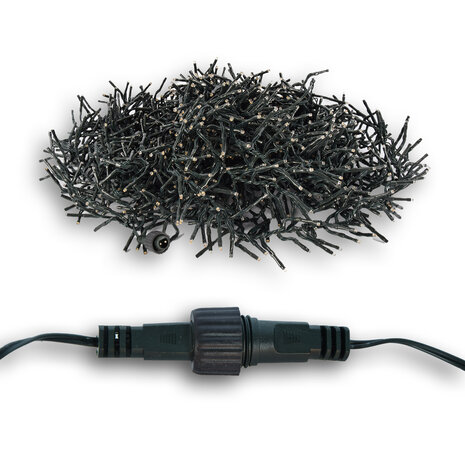 Discountershop Kerstverlichting | Sfeerverlichting | extra warm wit | Koppelbare | 31 V | led sfeerverlichting | groen | 5.50 meters