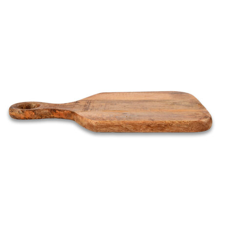 Discountershop Cutting board | Wooden cutting board | With handle | Cheese board | 411g | brown | 35cm*1.8cm*19cm Discountershop Cutting board | Wooden cutting board | With handle | Cheese board | 411g | brown | 35cm*1.8cm*19cm