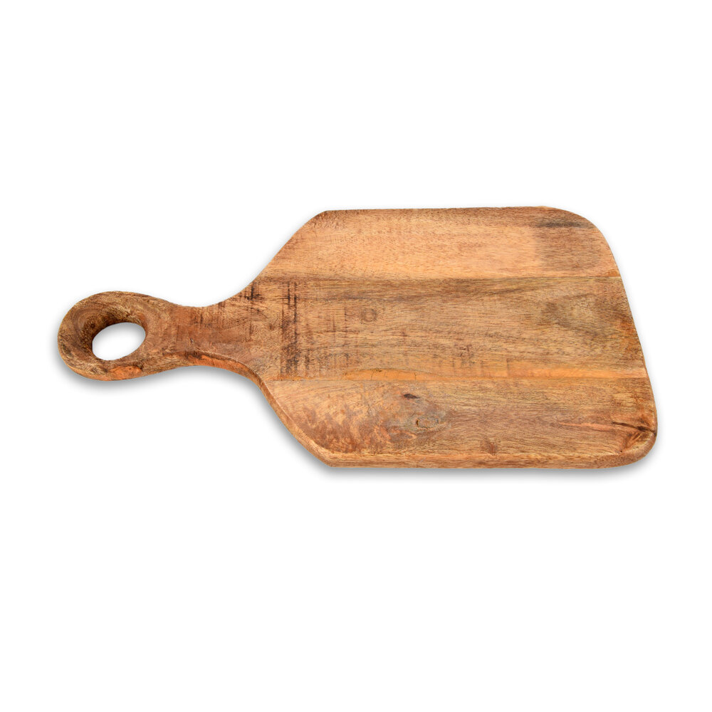 Discountershop Cutting board | Wooden cutting board | With handle | Cheese board | 411g | brown | 35cm*1.8cm*19cm Discountershop Cutting board | Wooden cutting board | With handle | Cheese board | 411g | brown | 35cm*1.8cm*19cm