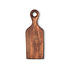 Cutting board | Wooden cutting board | With handle | Cheese board | 553g | dark brown | 38cm*2cm*14.5cm