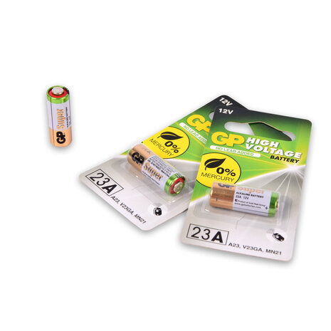 Discountershop 1 set van 2 stuks | 23A alkaline | Batterijen | alkaline batterijen | 12V