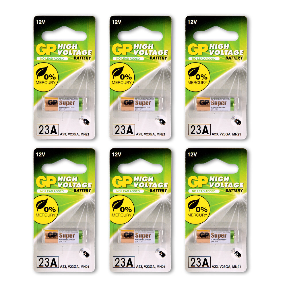 Discountershop 1 set van 6 stuks | 23A alkaline | Batterijen | alkaline batterijen |  12V Discountershop 1 set van 6 stuks | 23A alkaline | Batterijen | alkaline batterijen |  12V