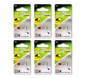 Discountershop 1 set van 6 pieces | 23A alkaline | Batteries | alkaline batteries |  12V Discountershop 1 set van 6 pieces | 23A alkaline | Batteries | alkaline batteries |  12V