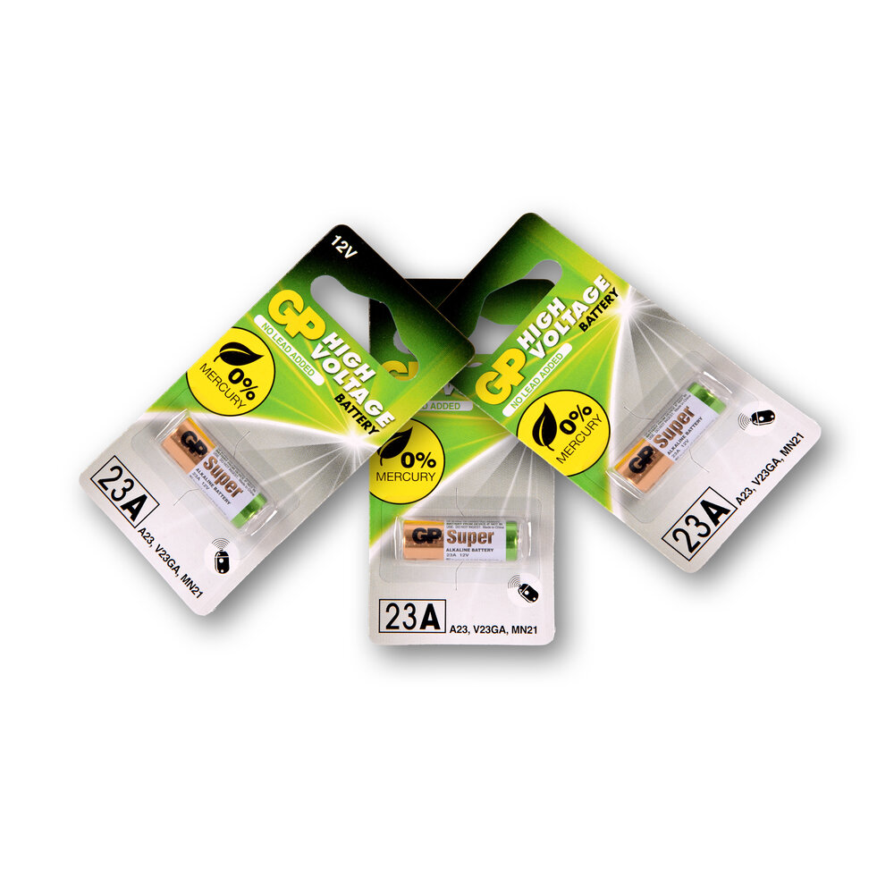 Discountershop 1 set van 3 pieces | 23A alkaline | Batteries | alkaline batteries | 12V Discountershop 1 set van 3 pieces | 23A alkaline | Batteries | alkaline batteries | 12V