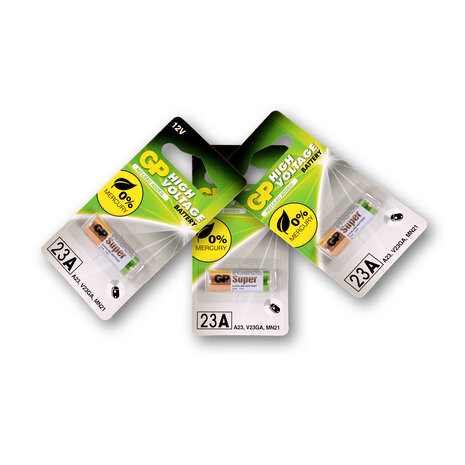 Discountershop 1 set van 3 pieces | 23A alkaline | Batteries | alkaline batteries | 12V Discountershop 1 set van 3 pieces | 23A alkaline | Batteries | alkaline batteries | 12V