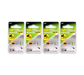 Discountershop 1 set van 4 pieces | 23A alkaline | Batteries | alkaline batteries | 12V Discountershop 1 set van 4 pieces | 23A alkaline | Batteries | alkaline batteries | 12V