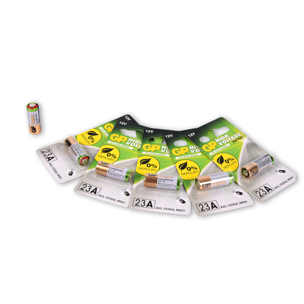 Discountershop 1 set van 5 pieces | 23A alkaline | Batteries | alkaline batteries |  12V Discountershop 1 set van 5 pieces | 23A alkaline | Batteries | alkaline batteries |  12V