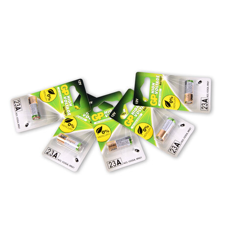 Discountershop 1 set van 5 pieces | 23A alkaline | Batteries | alkaline batteries |  12V Discountershop 1 set van 5 pieces | 23A alkaline | Batteries | alkaline batteries |  12V