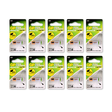 Discountershop 1 set van 10 pieces | 23A alkaline | Batteries | alkaline batteries | 12V Discountershop 1 set van 10 pieces | 23A alkaline | Batteries | alkaline batteries | 12V