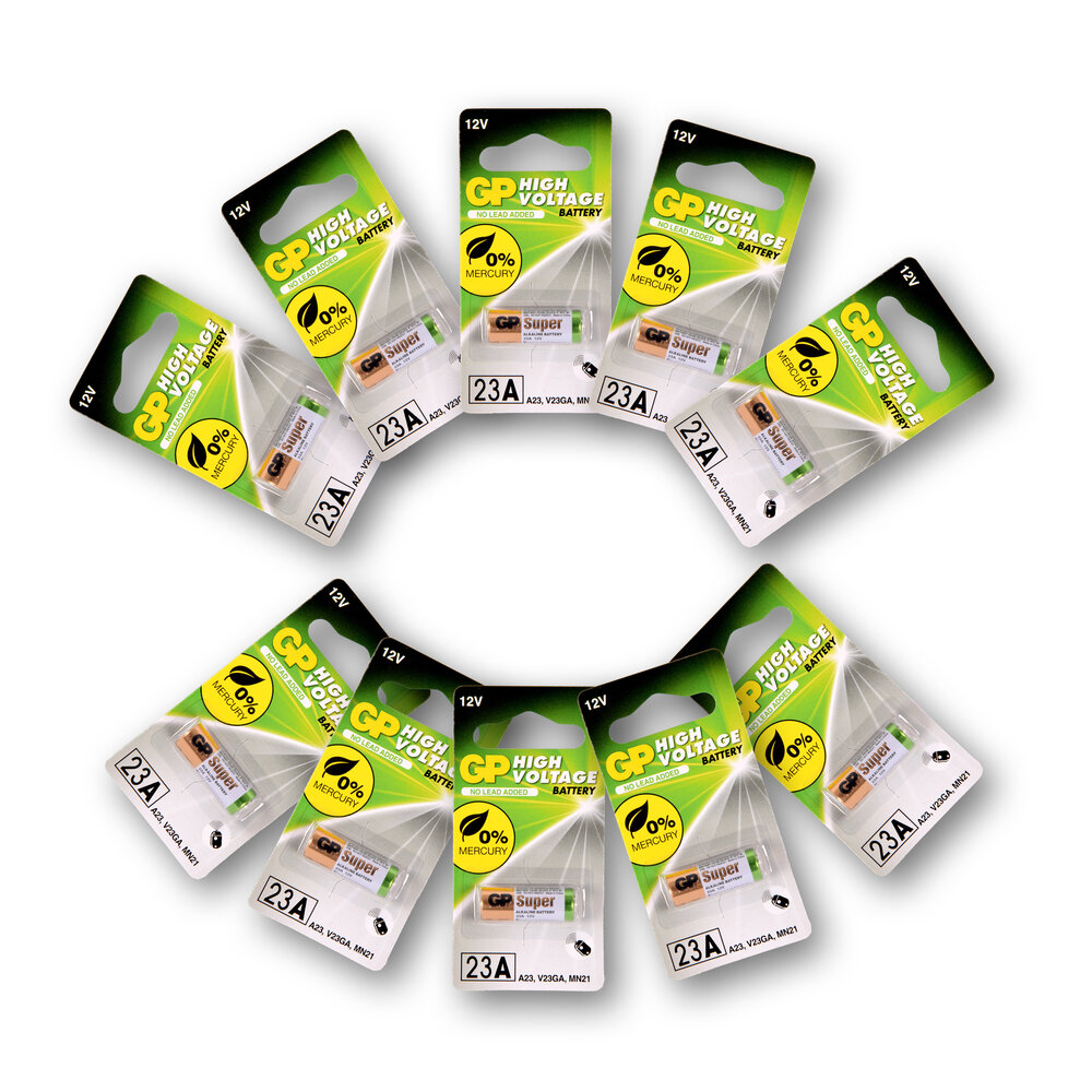 Discountershop 1 set van 10 pieces | 23A alkaline | Batteries | alkaline batteries | 12V Discountershop 1 set van 10 pieces | 23A alkaline | Batteries | alkaline batteries | 12V