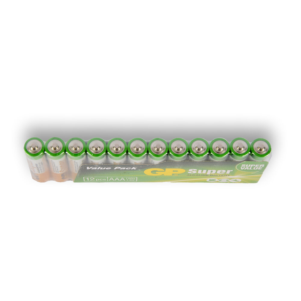 Discountershop 1 set of 12 pieces | Batteries | Alkali -Manganese| alkaline batteries | 1.5V Discountershop 1 set of 12 pieces | Batteries | Alkali -Manganese| alkaline batteries | 1.5V