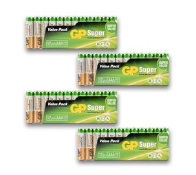 Discountershop 4 sets x 12 pieces | Batteries | Alkali -Manganese| alkaline batteries | AAA batteries | 1.5V Discountershop 4 sets x 12 pieces | Batteries | Alkali -Manganese| alkaline batteries | AAA batteries | 1.5V