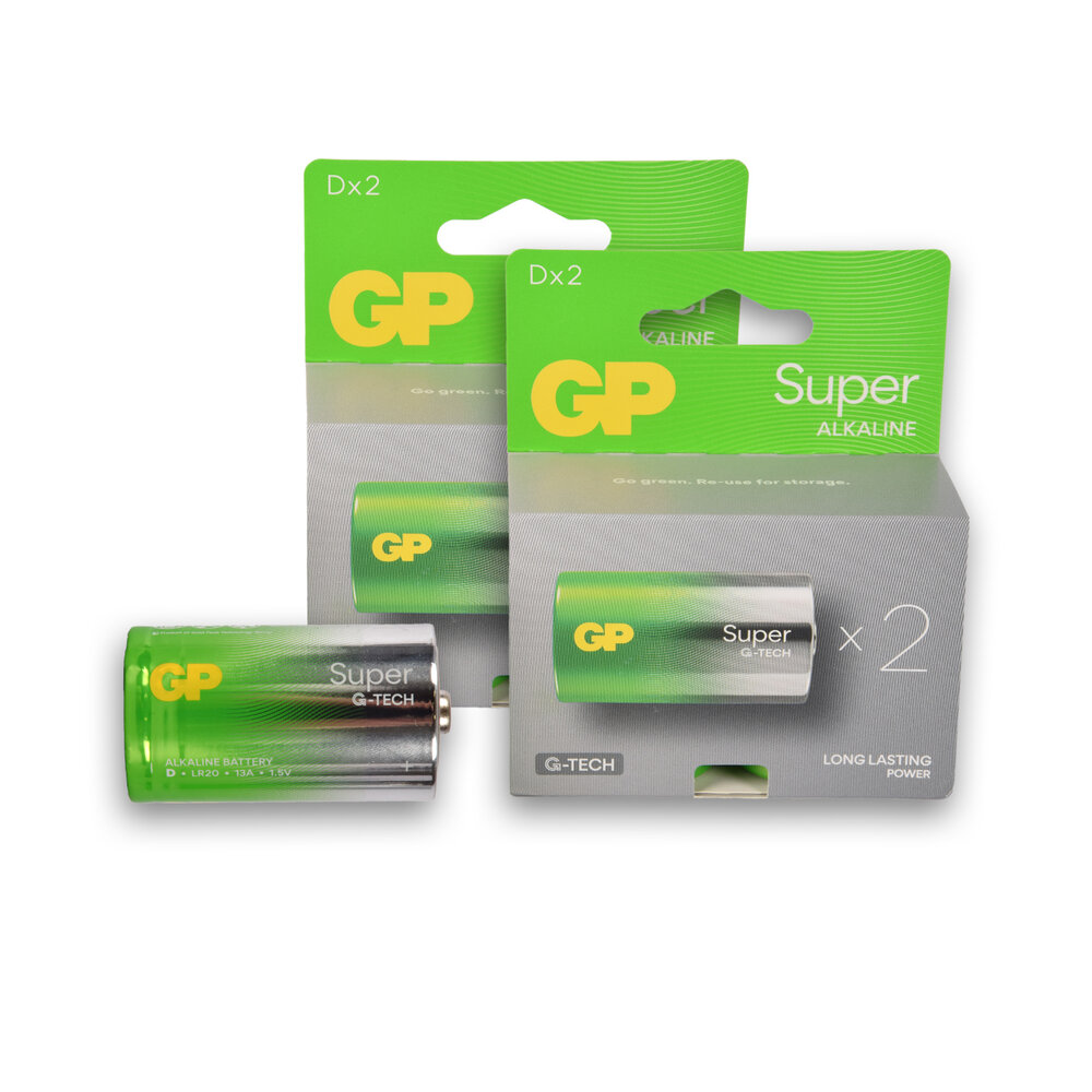 Discountershop 2 set van 4 pieces | Alkali -Manganese | Batteries | alkaline batteries |  1.5V