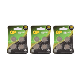 Discountershop Button Cell Battery CR2025 3V – 3 Set of 4 Pieces Each Set - Lithium Technology | Reliable Energy for Electronics and DIY Discountershop Button Cell Battery CR2025 3V – 3 Set of 4 Pieces Each Set - Lithium Technology | Reliable Energy for Electronics and DIY