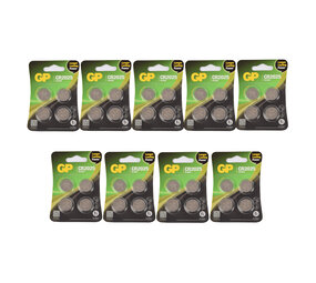 Discountershop Set van 9 Pakketten met 4 Stuks CR2025 3V Knoopcelbatterijen - 36 Batterijen met Lithiumtechnologie voor Elektronica en DIY Klussen Discountershop Set van 9 Pakketten met 4 Stuks CR2025 3V Knoopcelbatterijen - 36 Batterijen met Lithiumtechnologie voor Elektronica en DIY Klussen