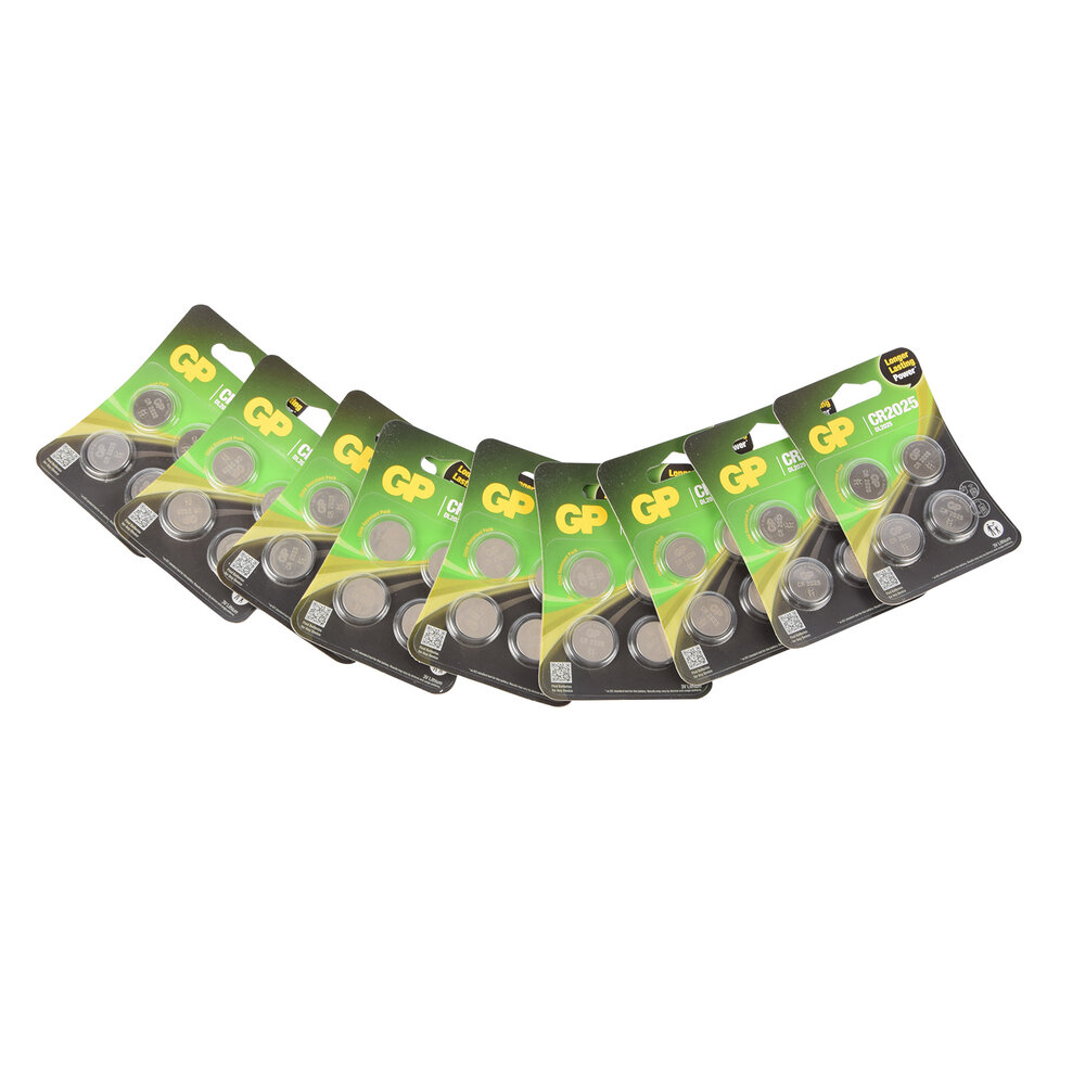 Discountershop Set van 9 Pakketten met 4 Stuks CR2025 3V Knoopcelbatterijen - 36 Batterijen met Lithiumtechnologie voor Elektronica en DIY Klussen Discountershop Set van 9 Pakketten met 4 Stuks CR2025 3V Knoopcelbatterijen - 36 Batterijen met Lithiumtechnologie voor Elektronica en DIY Klussen