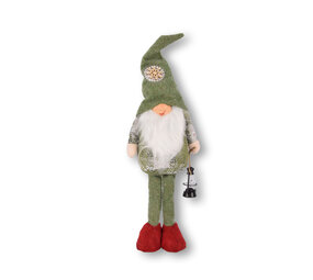 Discountershop gnoom kerst | groen | gezichtsloze | Gnoom | polyester | 270g | kerstmis | 55cm*15.5cm Discountershop gnoom kerst | groen | gezichtsloze | Gnoom | polyester | 270g | kerstmis | 55cm*15.5cm