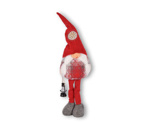 Discountershop gnoom kerst | Rood | Gnoom | polyester | 270g | kerstmis | voor Binnen | met Pluche | Kerstbeelden | 55cm*15.5cm Discountershop gnoom kerst | Rood | Gnoom | polyester | 270g | kerstmis | voor Binnen | met Pluche | Kerstbeelden | 55cm*15.5cm