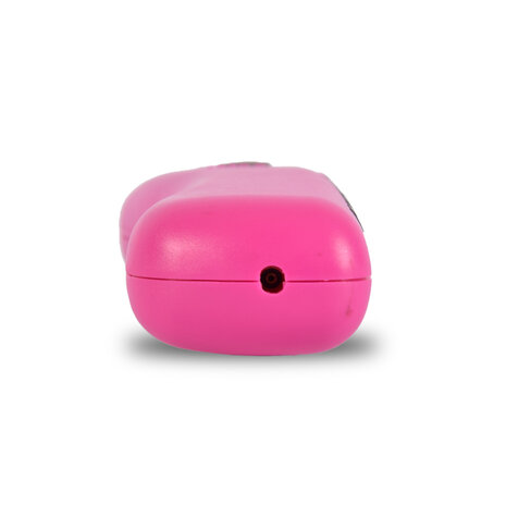 Discountershop Gasaansteker met Kinderslot 26 cm voor BBQ, Keuken, Kaarsen en Kamperen met Lange Hals - Roze
