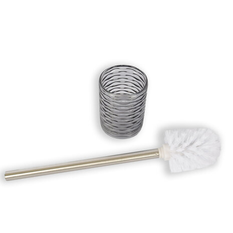 Discountershop Toilet brush | Glass | Toilet brush | Gray | Cup holder | Bathroom accessories | toilet brush holder | 35cm*8cm37cm Discountershop Toilet brush | Glass | Toilet brush | Gray | Cup holder | Bathroom accessories | toilet brush holder | 35cm*8cm37cm