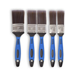 Discountershop 1 set x 5 stuks | Kwastenset | blauw/grijs/zilver | Kwasten | plastic | Verfkwasten | Schilderkwasten | 27cm*12cm*3.5cm Discountershop 1 set x 5 stuks | Kwastenset | blauw/grijs/zilver | Kwasten | plastic | Verfkwasten | Schilderkwasten | 27cm*12cm*3.5cm
