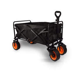 Discountershop Bolderkar opvouwbaar | Bolderkar | zwart | gelegeerd staal | Draaibaar | Hendel verstelbaar in 2 standen | Maximale belasting: 80kg | Transportkar | Strandkar | 101x56x104cm Discountershop Bolderkar opvouwbaar | Bolderkar | zwart | gelegeerd staal | Draaibaar | Hendel verstelbaar in 2 standen | Maximale belasting: 80kg | Transportkar | Strandkar | 101x56x104cm