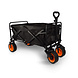 Discountershop Folding cart | Cart | black | alloy steel | Rotatable | Lever adjustable in 2 positions | Maximum load: 80kg | Transport cart | Beach cart | 101x56x104cm Discountershop Folding cart | Cart | black | alloy steel | Rotatable | Lever adjustable in 2 positions | Maximum load: 80kg | Transport cart | Beach cart | 101x56x104cm