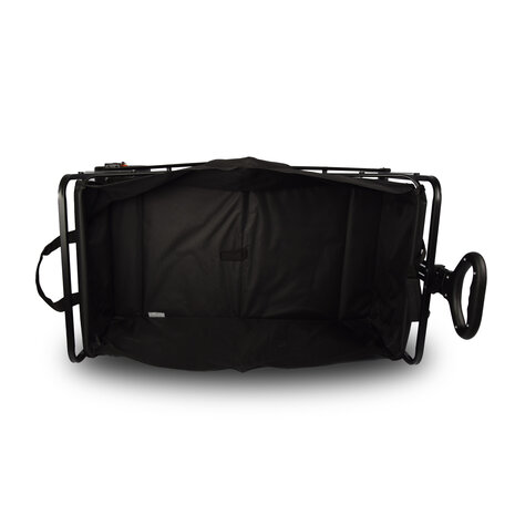 Discountershop Bolderkar opvouwbaar | Bolderkar | zwart | gelegeerd staal | Draaibaar | Hendel verstelbaar in 2 standen | Maximale belasting: 80kg | Transportkar | Strandkar | 101x56x104cm Discountershop Bolderkar opvouwbaar | Bolderkar | zwart | gelegeerd staal | Draaibaar | Hendel verstelbaar in 2 standen | Maximale belasting: 80kg | Transportkar | Strandkar | 101x56x104cm