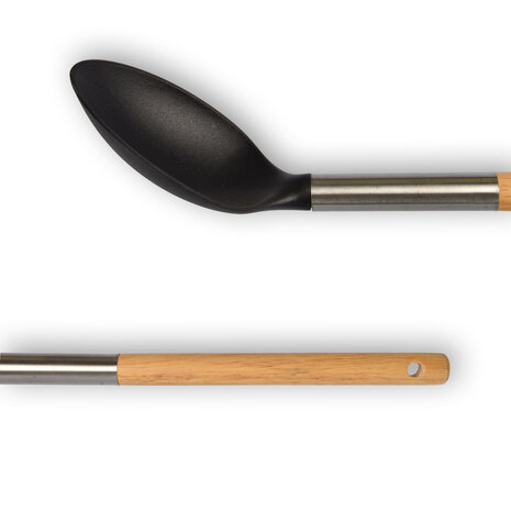 Discountershop 2stuks opschepleppels | Soeplepel | zwart&beige | opscheplepel | Keukengerei | Sauslepel | 34cm*6.5cm Discountershop 2stuks opschepleppels | Soeplepel | zwart&beige | opscheplepel | Keukengerei | Sauslepel | 34cm*6.5cm